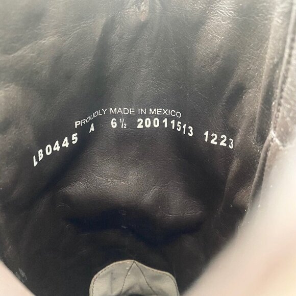 Lane Santorini White Cowboy Boots Womens 6.5 Western Wedding Snip Toe Tall Bling - Picture 10 of 12